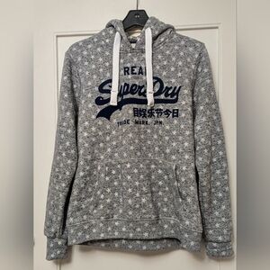 Superdry "Real Superdry" Star All-Over Print Hoodie